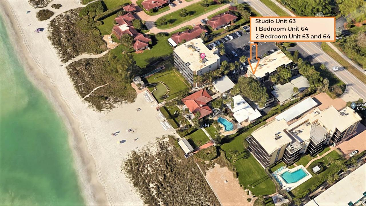 Beach Front Condo Paradise. Ground Floor.Studio. Longboat Key Buitenkant foto